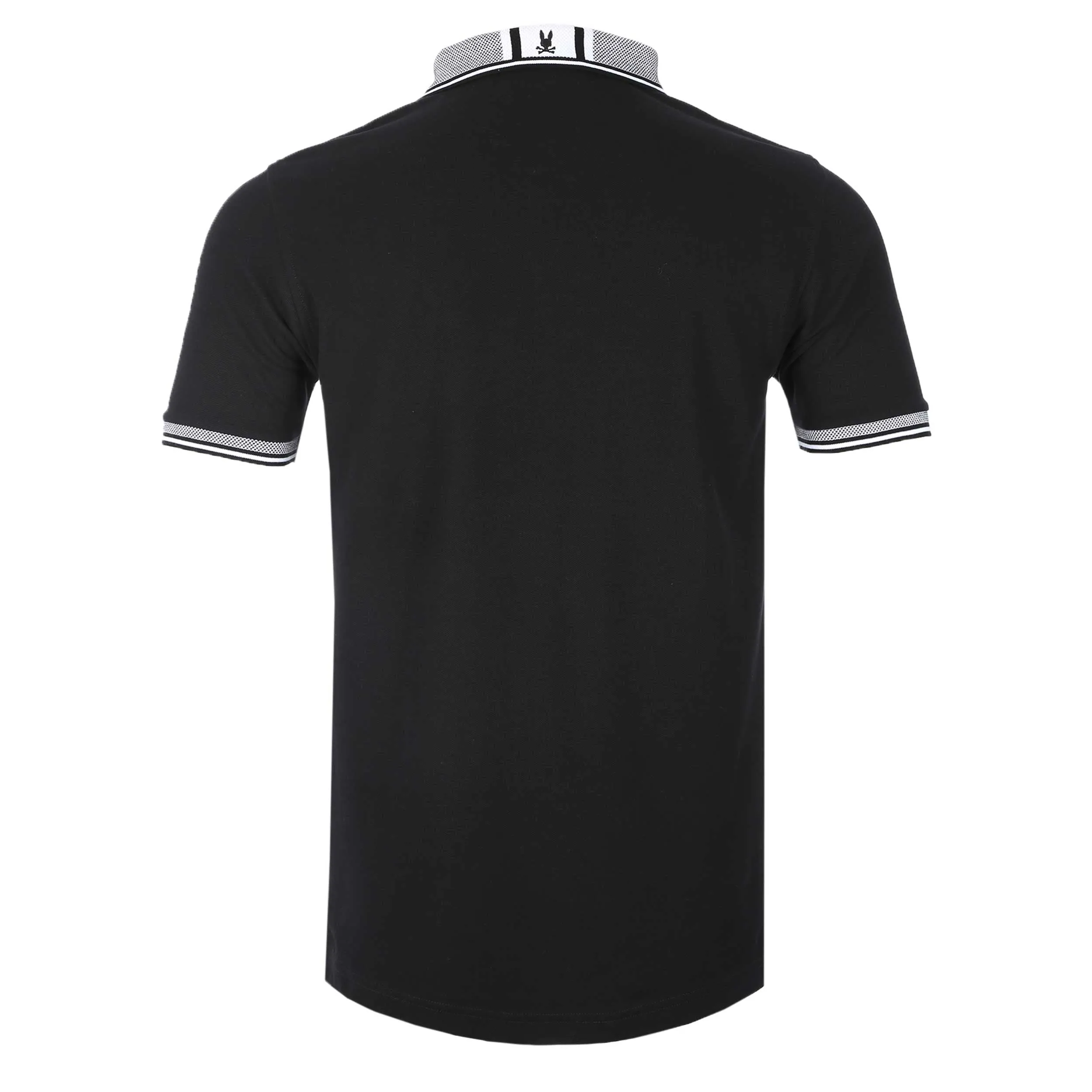 Psycho Bunny The Bradford Pique Polo Shirt in Black