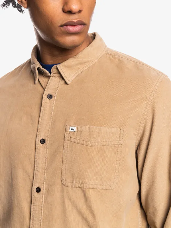 Quiksilver Smoke Trail L/S Shirt-Tannin