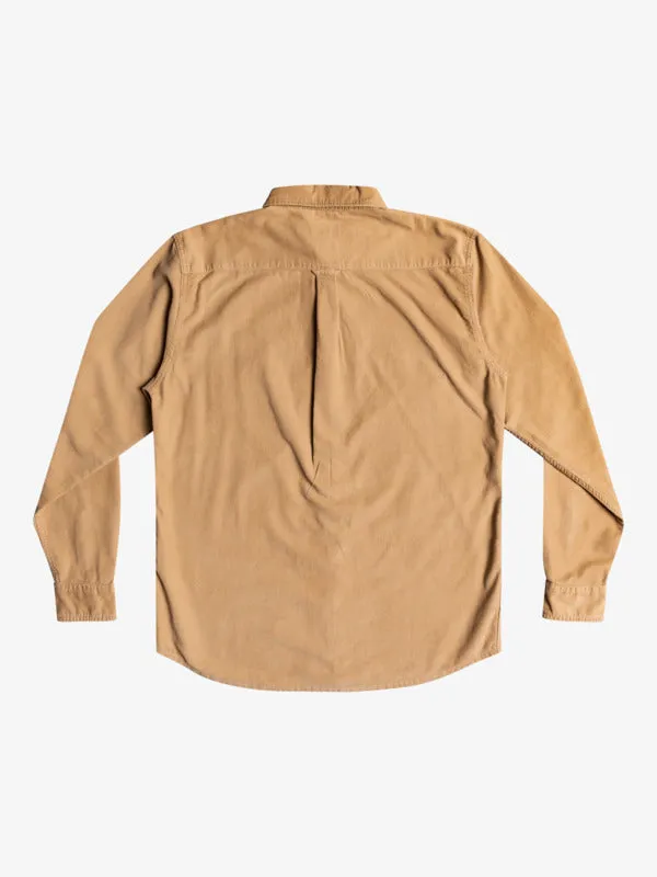 Quiksilver Smoke Trail L/S Shirt-Tannin