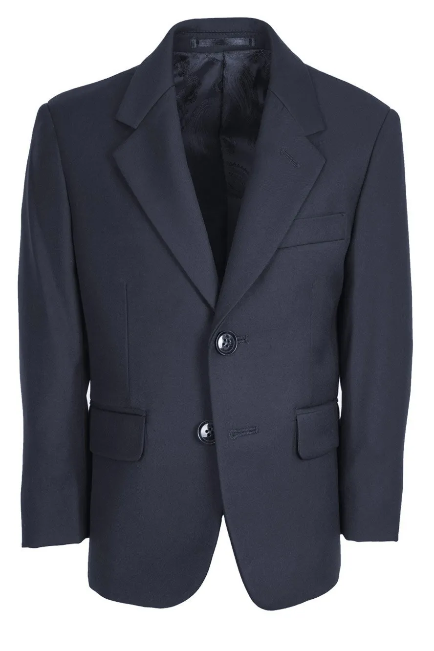 "Aspen" Kids Navy Suit Jacket (Separates)