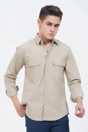 "HORDON" Casual Everyday Solid Shirt