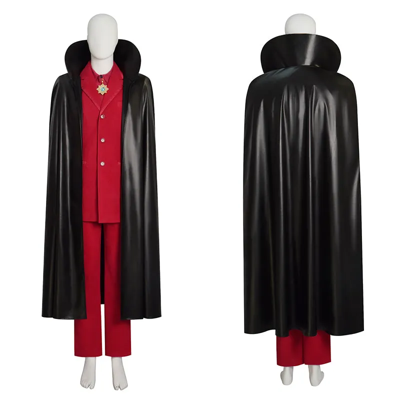 Renfield Dracula Cosplay 2023 Renfield Nicolas Cage Costume Vampire Suit Cape Outfit