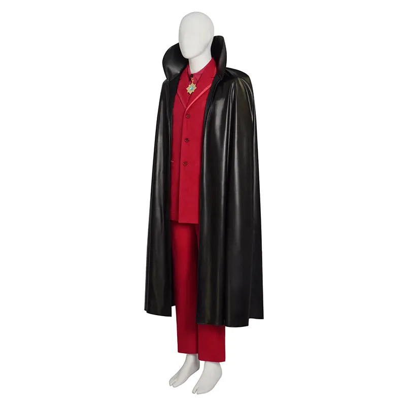 Renfield Dracula Cosplay 2023 Renfield Nicolas Cage Costume Vampire Suit Cape Outfit