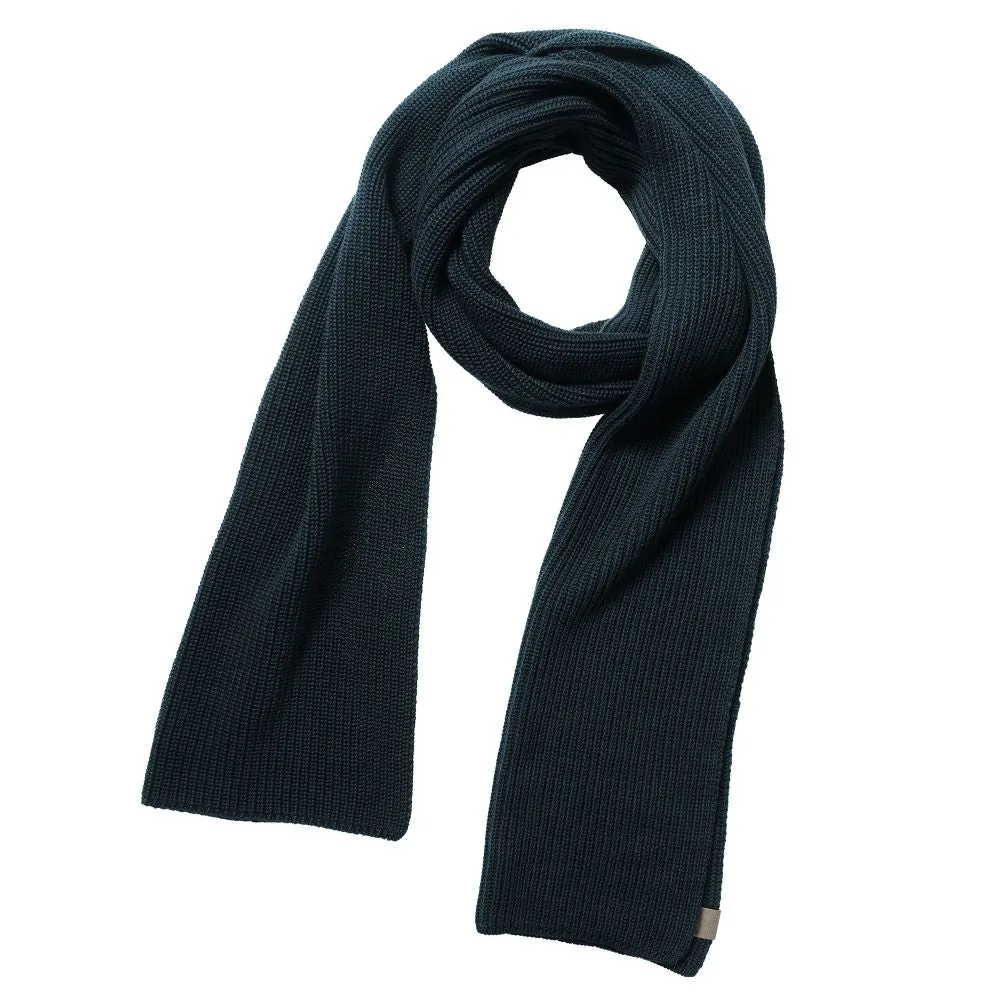 Ribbed Knit Scarf - 100% Organic Cotton