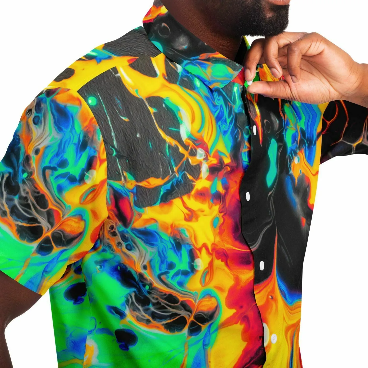 Riptide Button Shirt | Geoglyser