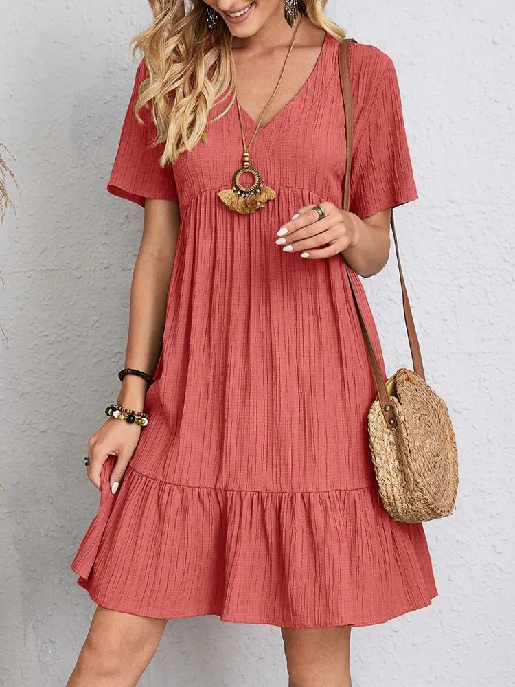 Scottie - V-Neck Summer Dress