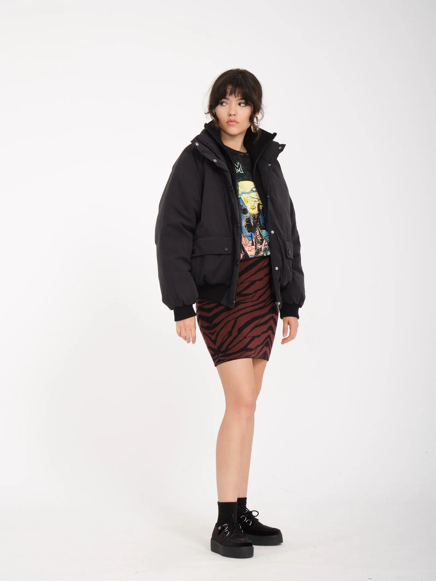 Sleepi Puff Blouson - BLACK