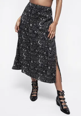 Stellaluna Button Side Split Skirt