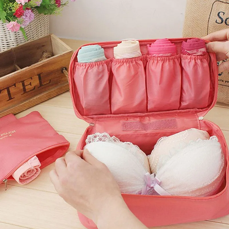 Storage bag for underwear for travel