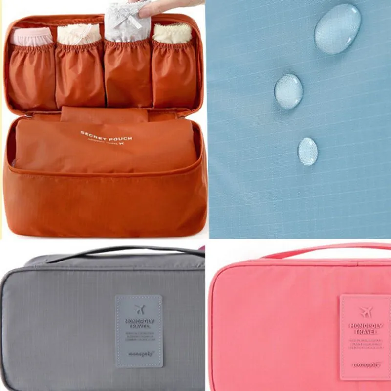 Storage bag for underwear for travel