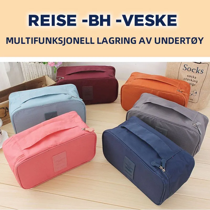 Storage bag for underwear for travel