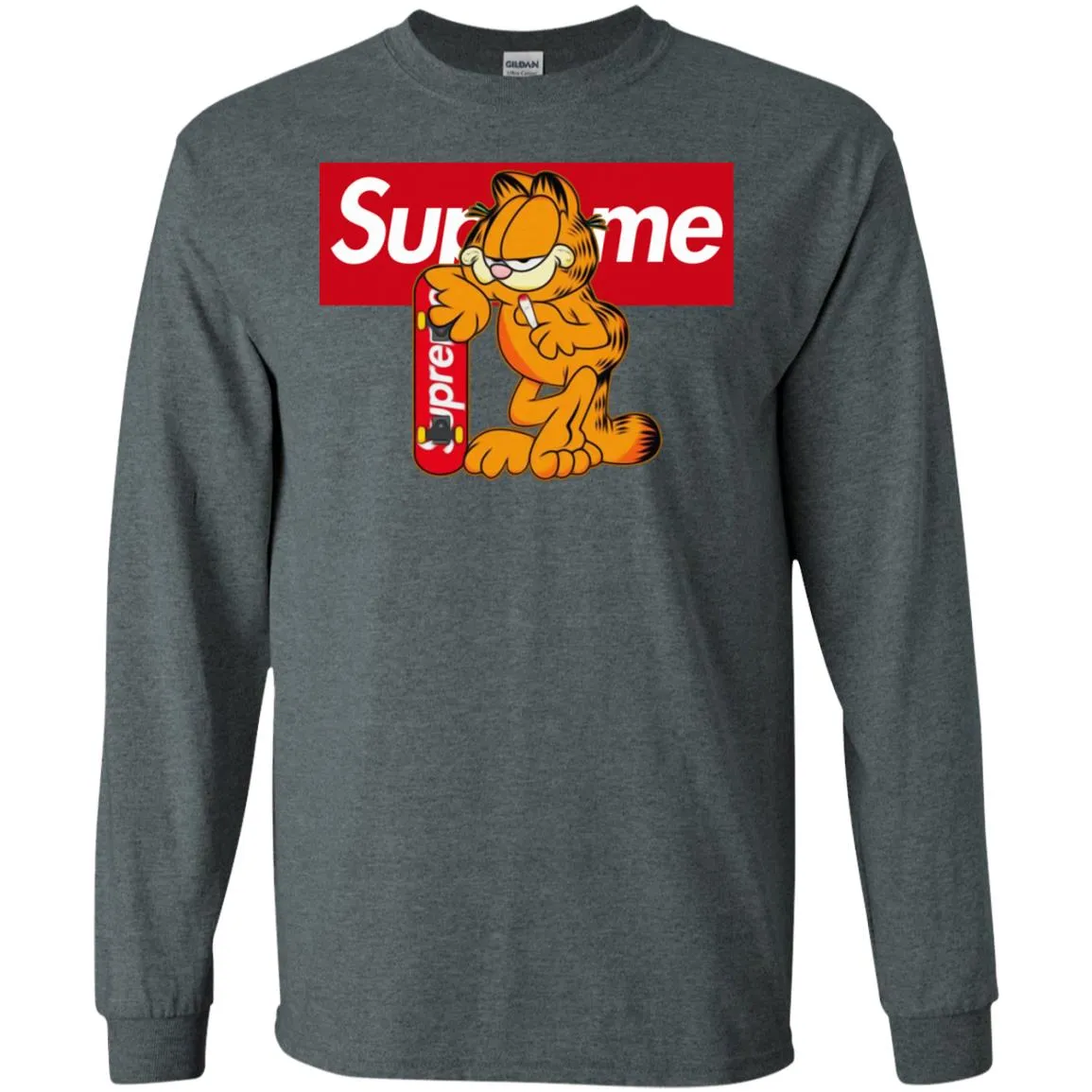 Supreme Tiger T-shirt Men Long Sleeve Shirt