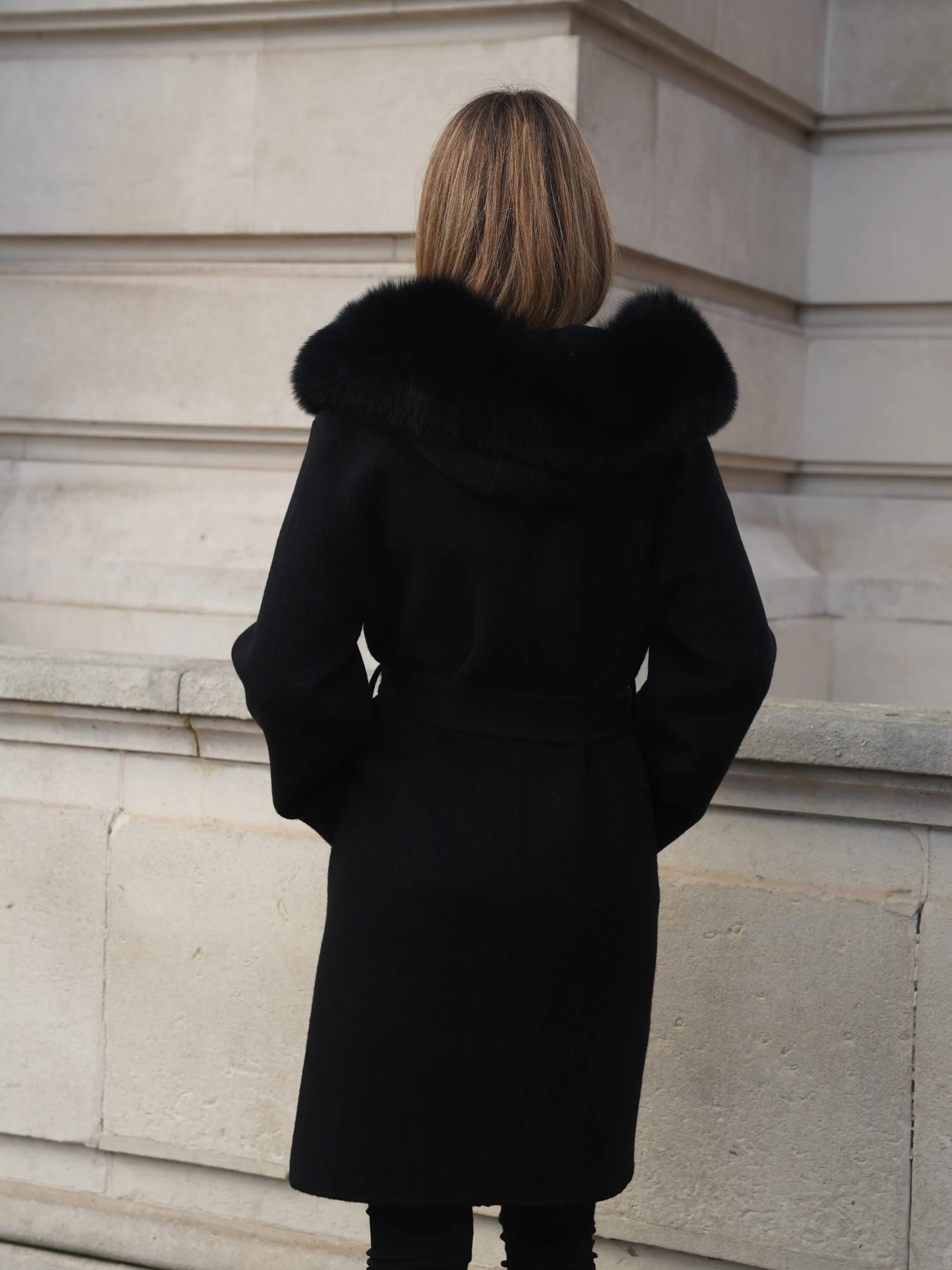 The Paris Coat Black