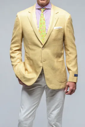 Trapani Sport Coat in Gold