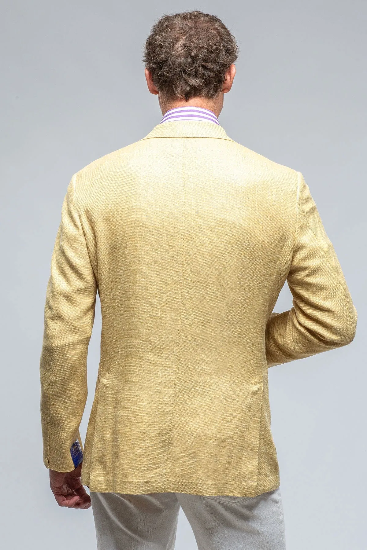 Trapani Sport Coat in Gold