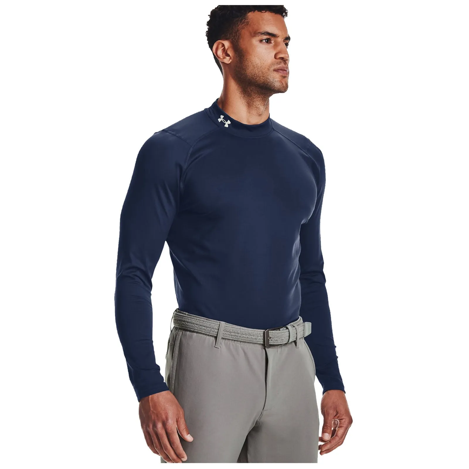 Under Armour Mens CGI Long Sleeve Mock Top