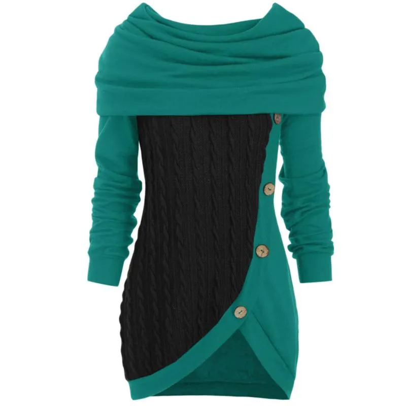 Unique hooded dress for trendy winter style