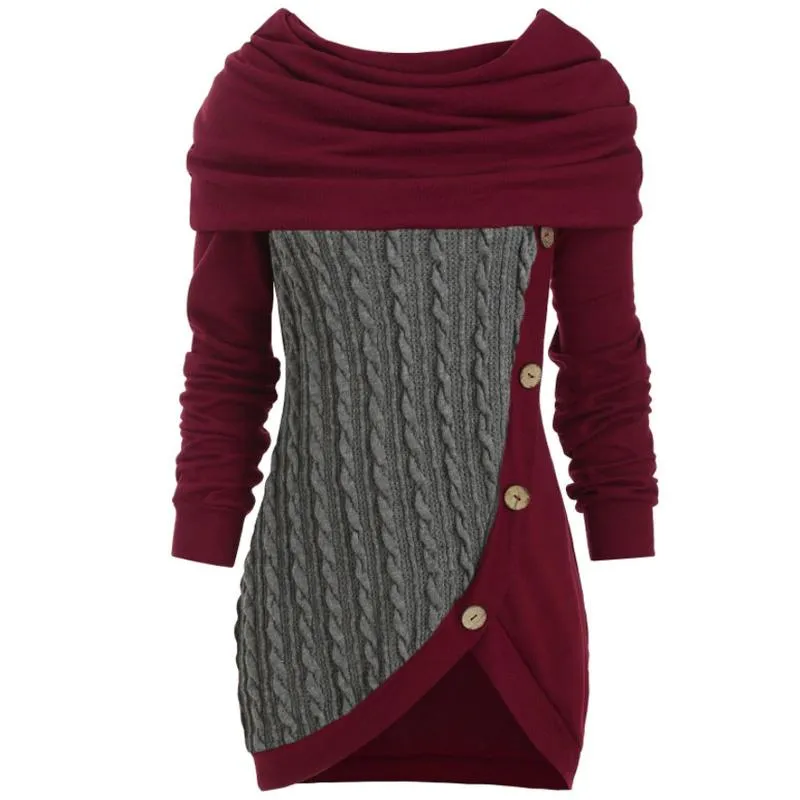 Unique hooded dress for trendy winter style