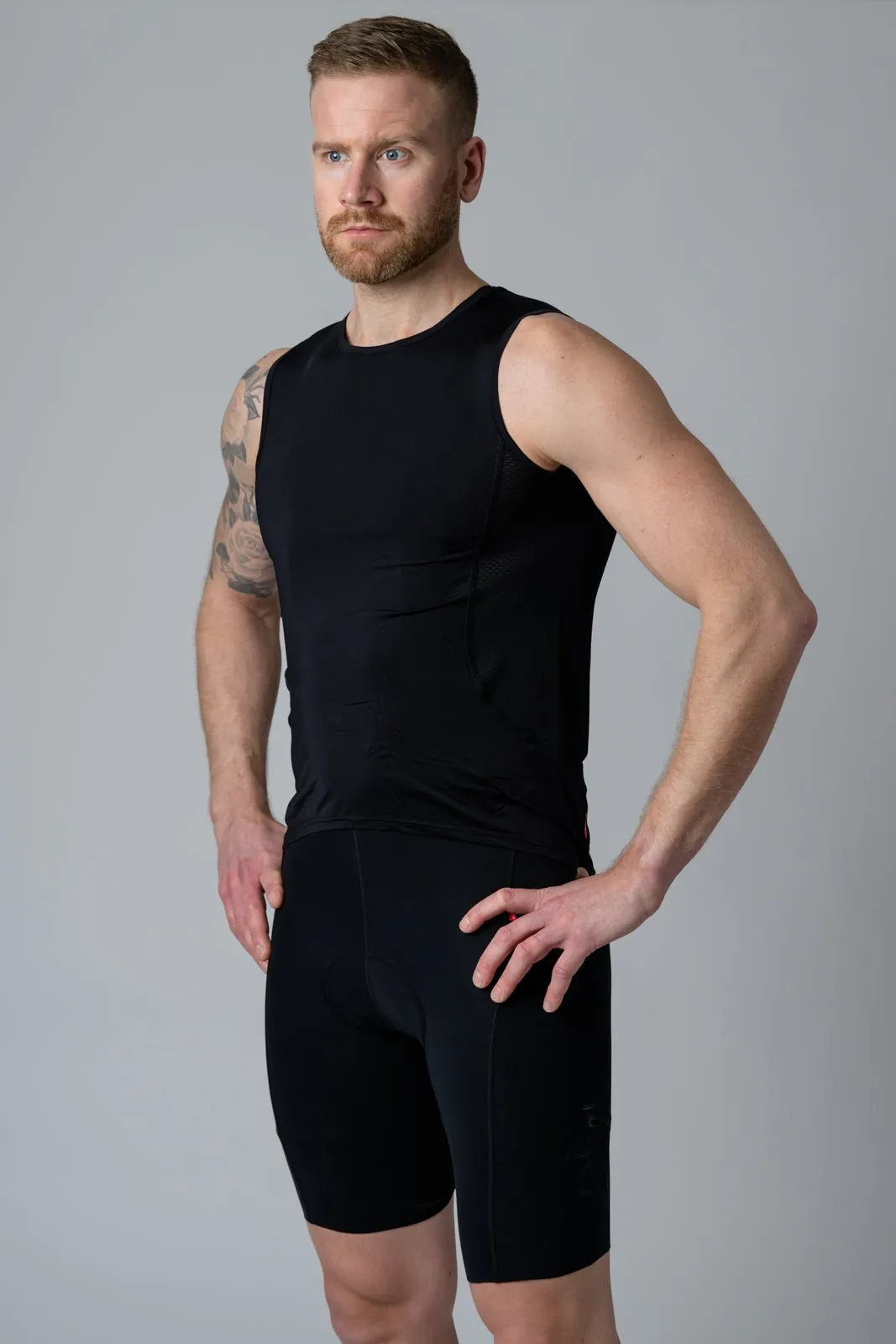 Varglav Men's Black Base Layer