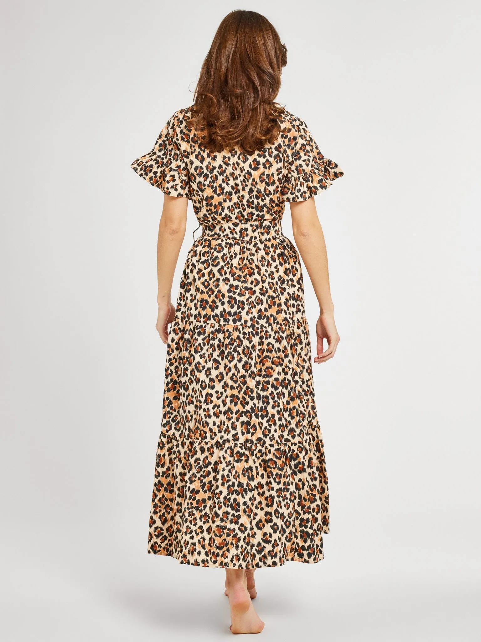 Victoria Dress in Cheetah