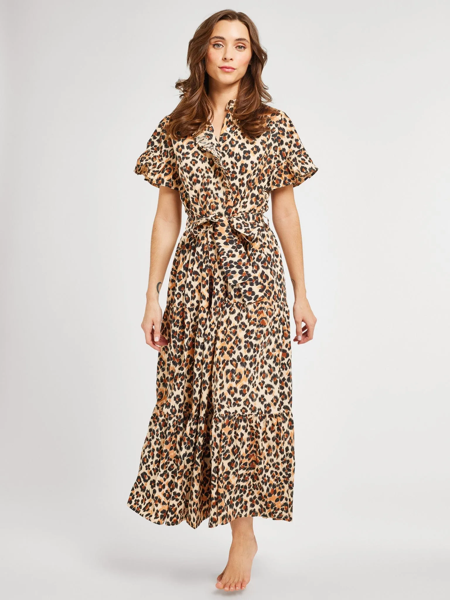 Victoria Dress in Cheetah