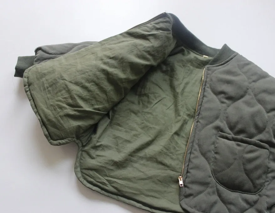 Warm Padded Front-Pocket Jacket