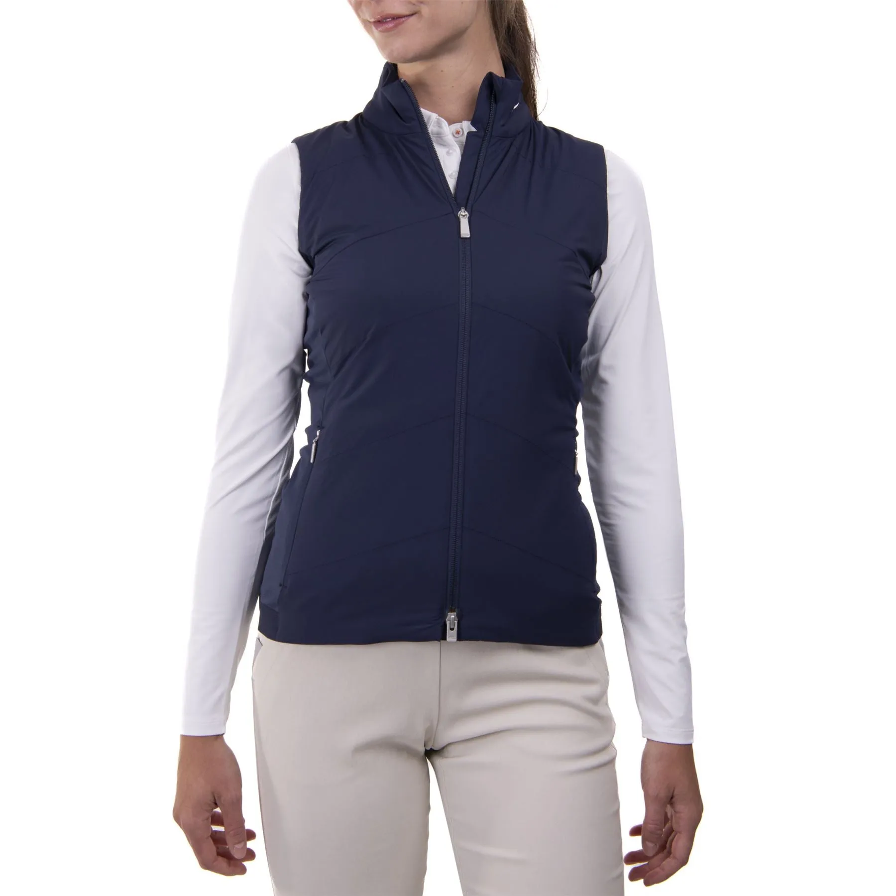 Womens Radiation Gilet Atlanta Blue - AW24