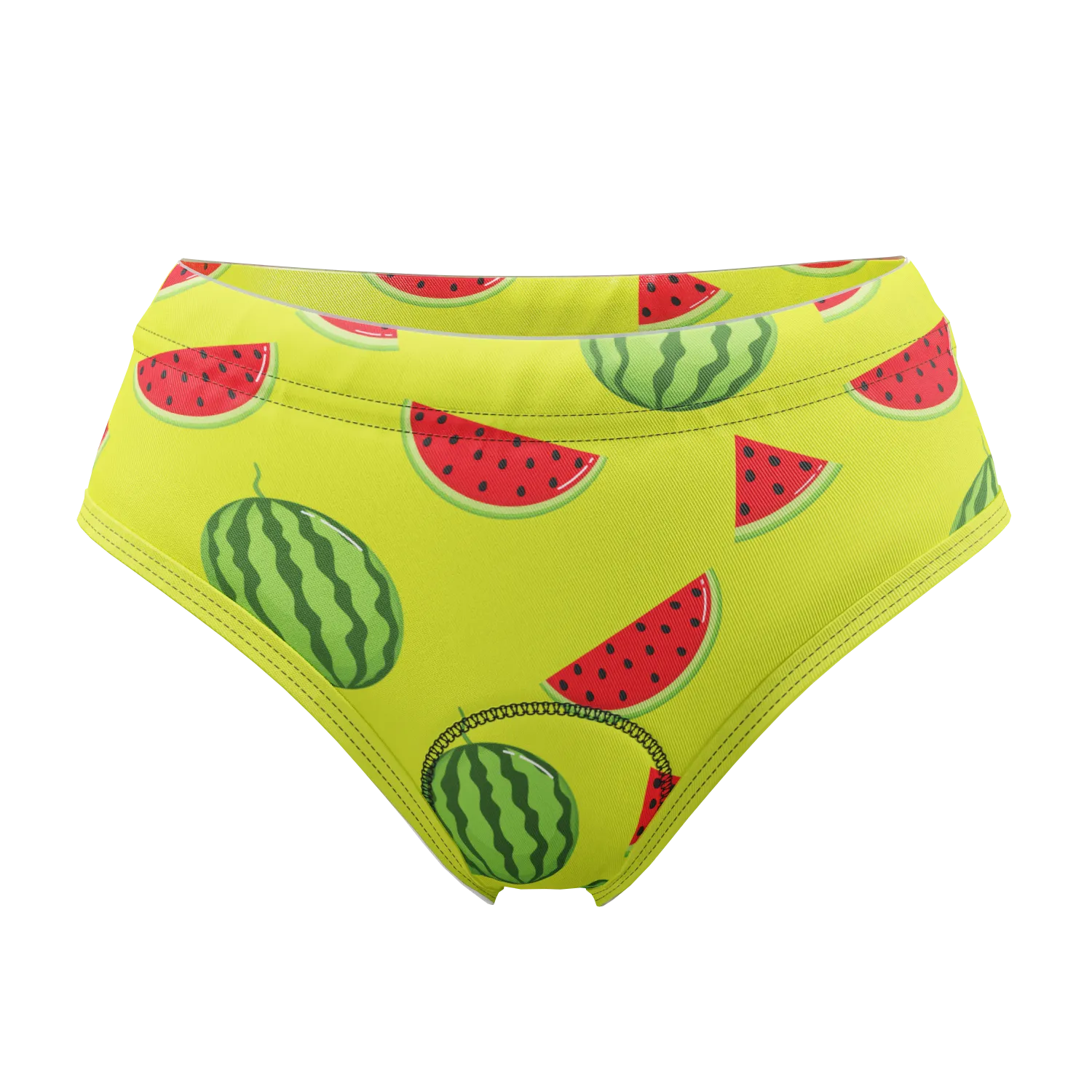 Women's Watermelon Gel Padded Cycling Underwear-Briefs