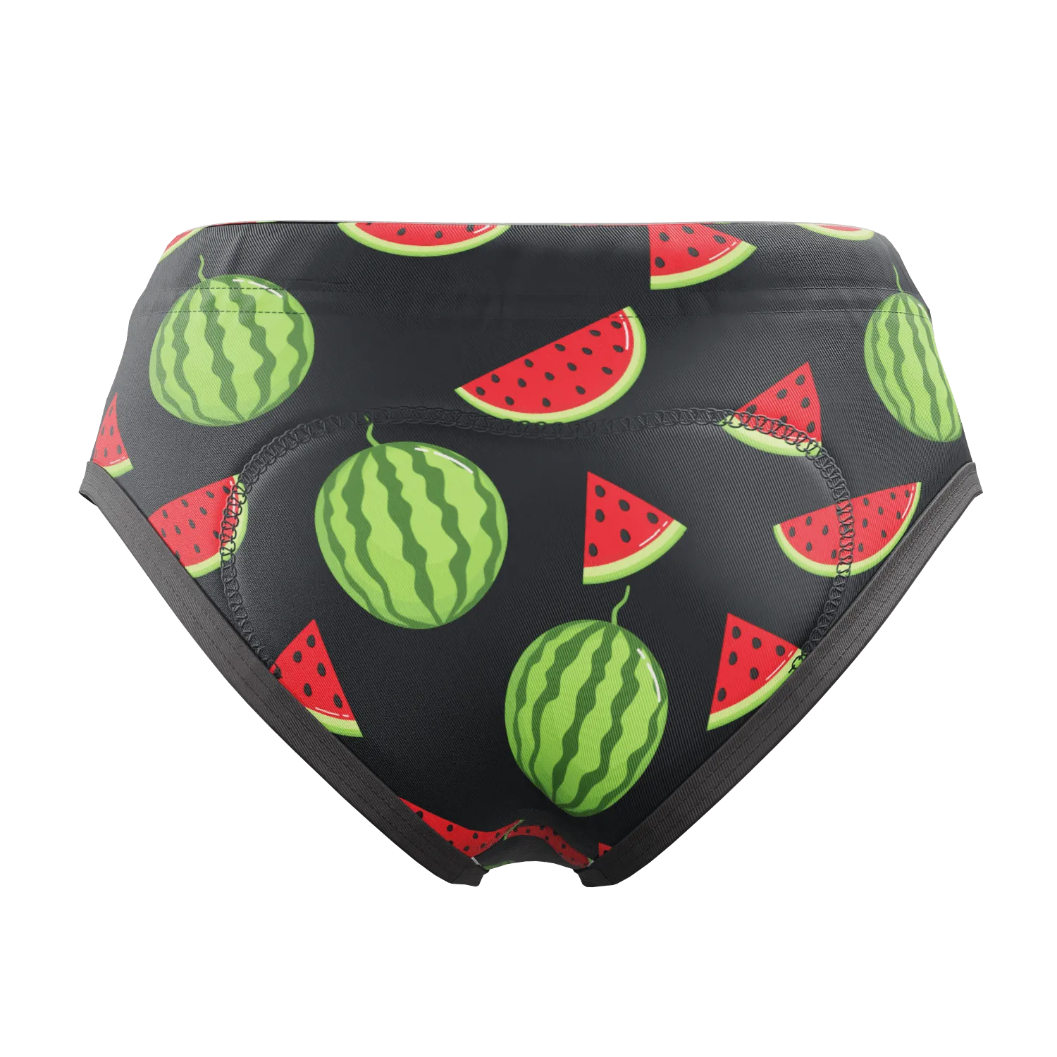 Women's Watermelon Gel Padded Cycling Underwear-Briefs