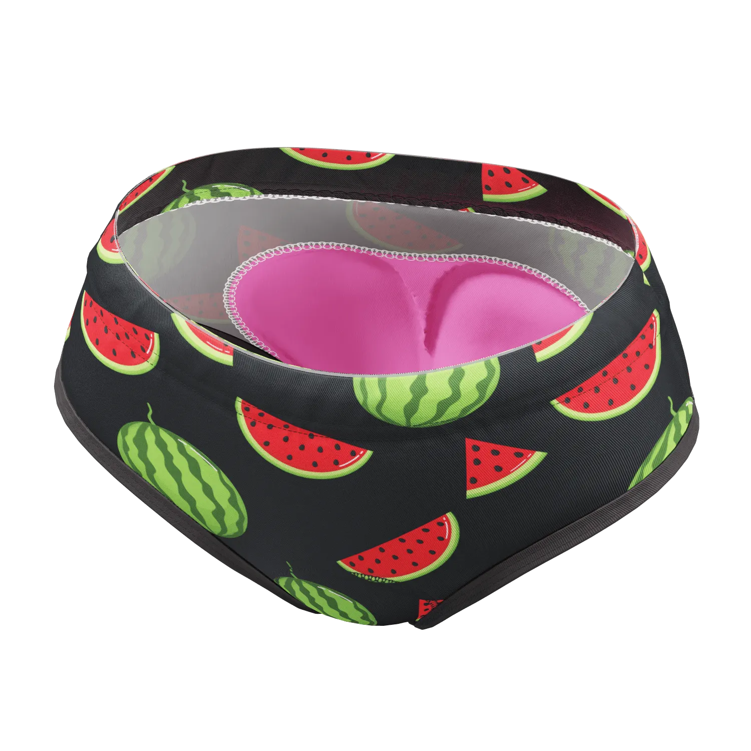 Women's Watermelon Gel Padded Cycling Underwear-Briefs