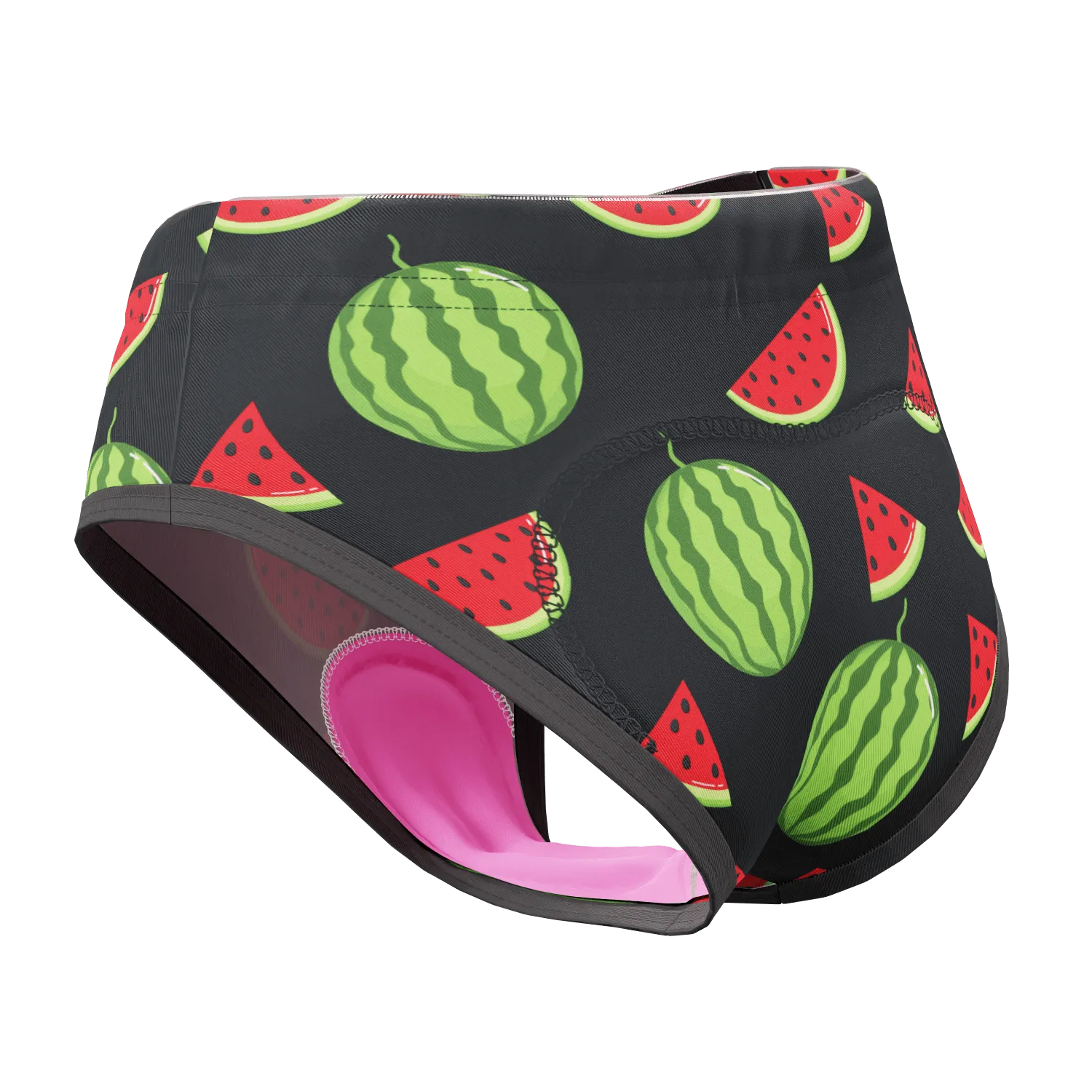 Women's Watermelon Gel Padded Cycling Underwear-Briefs