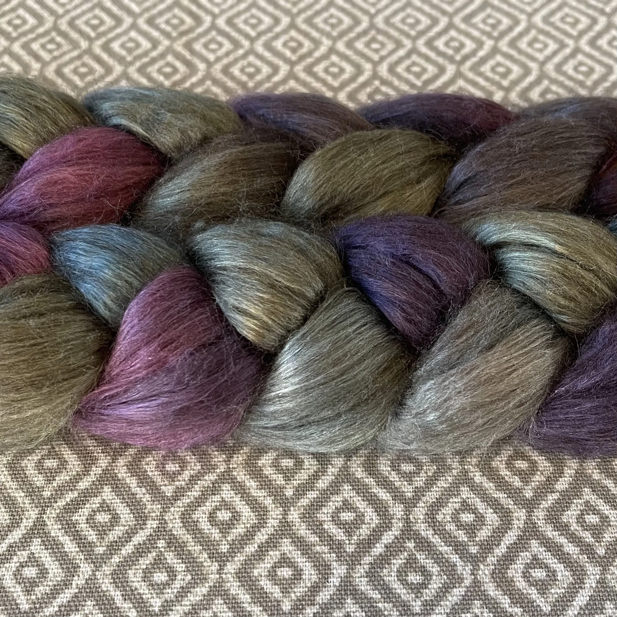 Yak Silk Roving - Emily