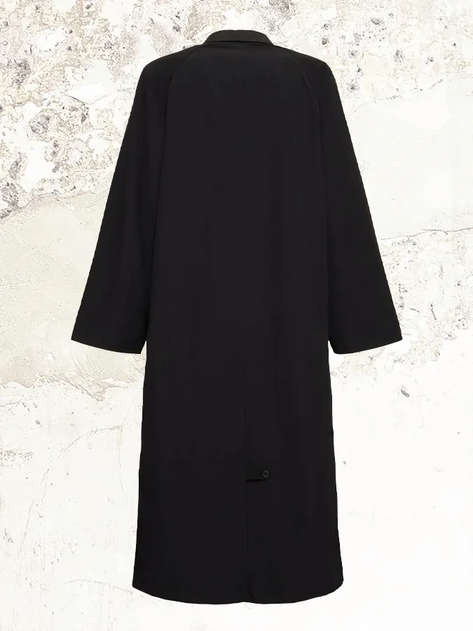 YOHJI YAMAMOTO reversible reglan-sleeves coat