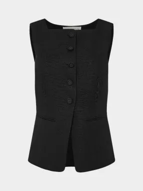 Zuzu Waistcoat in Black